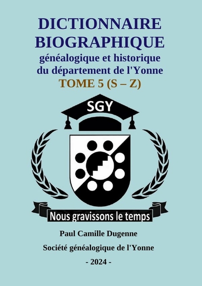 Picture of 2024 - Dictionnaire de l'Yonne Dugenne 5
