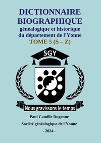 Picture of 2024 - Dictionnaire de l'Yonne Dugenne 5