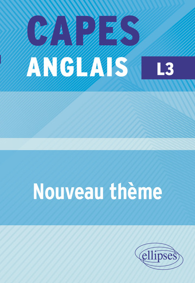 Picture of CAPES Anglais 2027 - Bac+3 - Nouveau thème