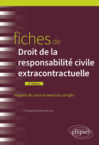Image de Fiches de droit de la responsabilité civile extracontractuelle
