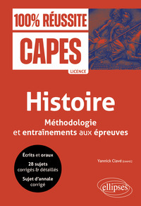 Picture of CAPES - Histoire - Méthodologie et entraînements aux épreuves