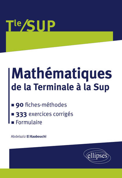 Picture of Mathématiques de la Terminale à la Sup
