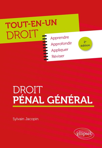 Picture of Droit pénal général
