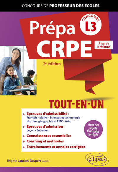 Picture of Prépa CRPE tout-en-un L3