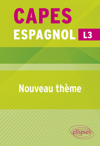 Picture of CAPES Espagnol 2027 - Bac+3 - Nouveau thème