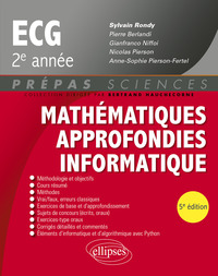 Picture of Mathématiques approfondies - Informatique - prépas ECG 2e année