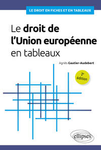 Picture of Le droit de l'Union européenne en tableaux