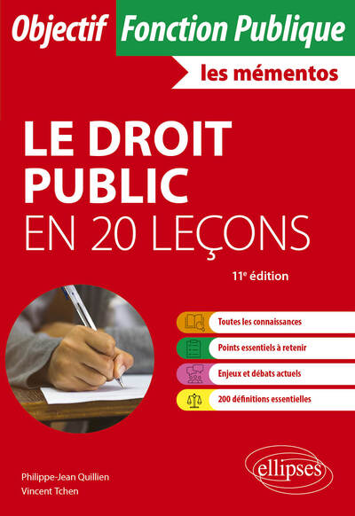 Picture of Le droit public en 20 leçons