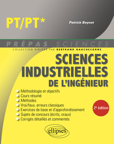 Picture of Sciences industrielles de l'ingénieur PT/PT*