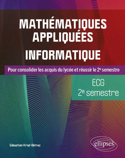 Picture of Mathématiques appliquées, informatique - ECG 2e semestre