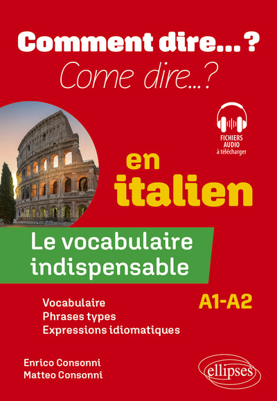 Picture of Le vocabulaire indispensable en italien