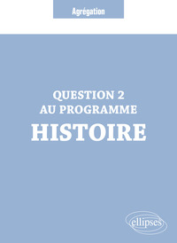 Picture of Question 2 Agrégation Histoire