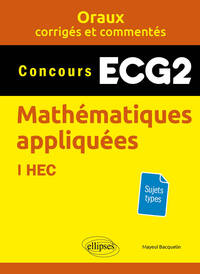 Picture of Mathématiques appliquées. ECG2