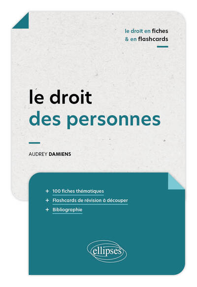 Picture of Le droit des personnes en fiches et flashcards