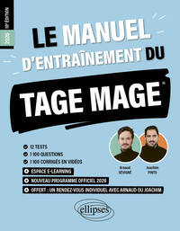 Image de Le Manuel d’Entraînement du TAGE MAGE