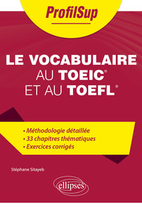 Image de Le vocabulaire au TOEIC et au TOEFL