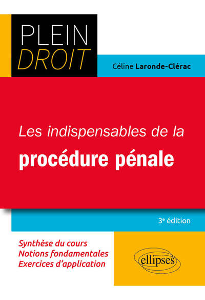 Image de Les indispensables de la procédure pénale