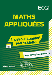 Picture of Mathématiques appliquées. ECG1