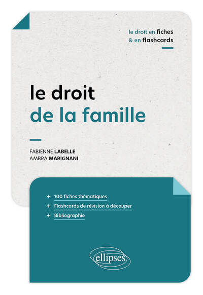 Picture of Le droit de la famille en fiches et flashcards
