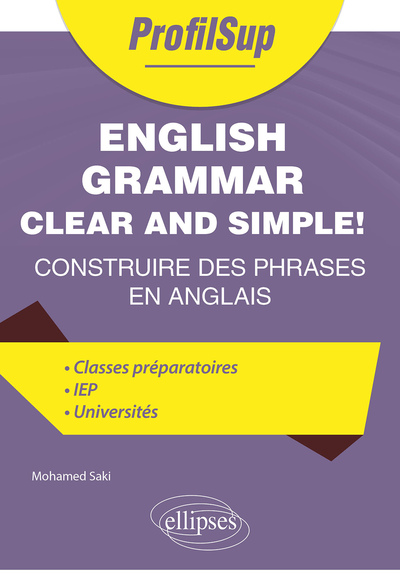 Image de English Grammar Clear and Simple!