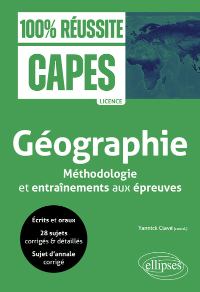 Picture of CAPES - Géographie - Méthodologie et entraînements aux épreuves