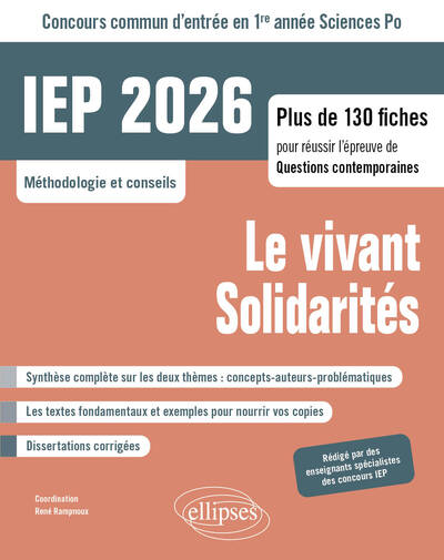 Image de CONCOURS COMMUN IEP 2026