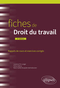 Picture of Fiches de Droit du travail