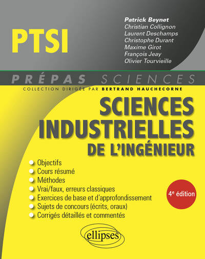 Picture of Sciences industrielles de l'ingénieur PTSI