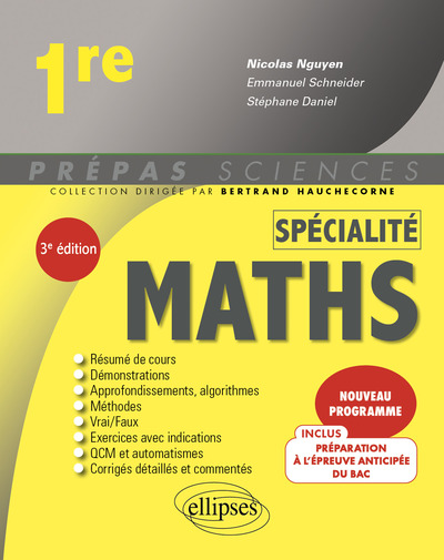 Image de Spécialité Maths - 1re
