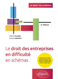 Picture of Le droit des entreprises en difficulté en schémas