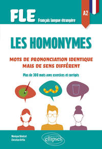 Image de FLE (Français langue étrangère) Les homonymes A2