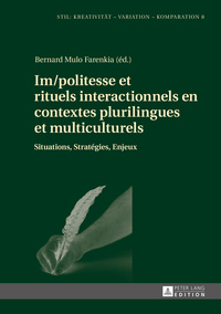 Image de IM/POLITESSE ET RITUELS INTERACTIONNELS EN CONTEXTES PLURILINGUES ET MULTICULTURELS