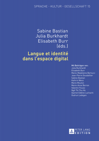 Image de LANGUE ET IDENTITE DANS L'ESPACE DIGITAL