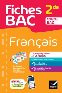 Picture of Fiches bac - Français 2de