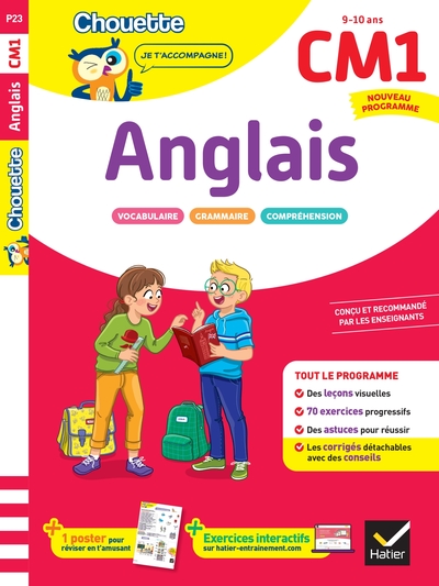 Picture of Anglais CM1  - Cahier de soutien nouveau programme