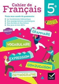 Picture of Cahier de Français 5e - Ed. 2026 - Cahier élève