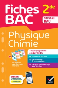 Picture of Fiches bac - Physique-Chimie 2de