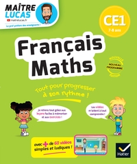 Picture of Français et Maths CE1 - Nouveau programme - Cahier de soutien avec des vidéos