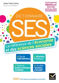 Image de Dico SES - Economie et Sciences sociales - Ed. 2025
