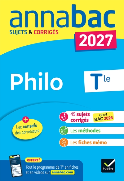 Picture of Annales du bac 2027 - Annabac Philo Tle générale