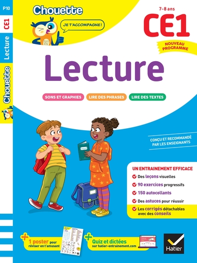 Picture of Lecture CE1 - Cahier de soutien nouveau programme