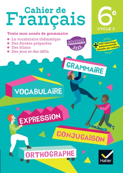 Picture of Cahier de Français 6e - Ed. 2025 - Cahier élève