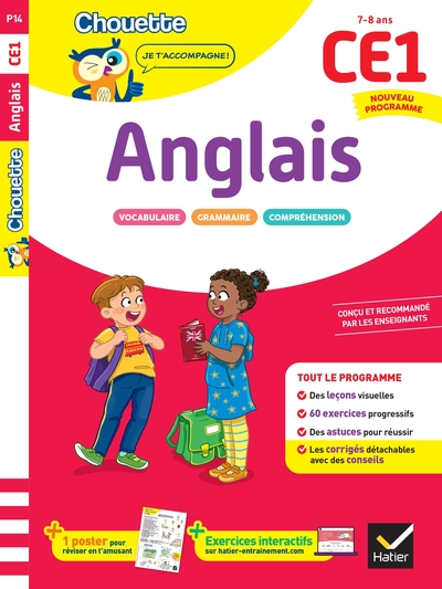 Picture of Anglais CE1 - Cahier de soutien nouveau programme
