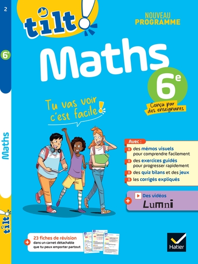 Picture of Ton cahier d'entraînement - Maths 6e Nouveau programme