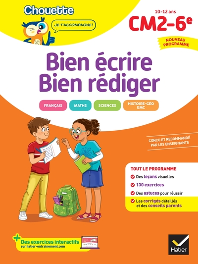 Image de Chouette - Bien écrire, bien rédiger CM2/6e