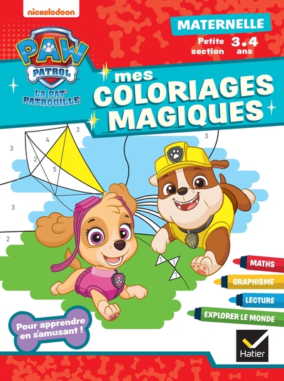 Image de Mon coloriage magique Pat'Patrouille PS - 3 ans
