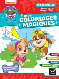 Picture of Mon coloriage magique Pat'Patrouille PS - 3 ans