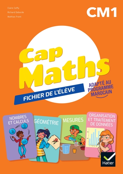 Picture of Cap Maths Maroc CM1 - Ed. 2026 - Fichier élève