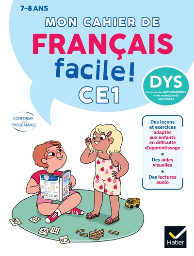 Picture of Mon cahier de Français facile DYS ! CE1  - 7 ans