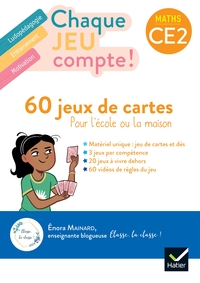 Image de Chaque jeu compte - Maths CE2 - Ed. 2026 - 60 jeux de cartes